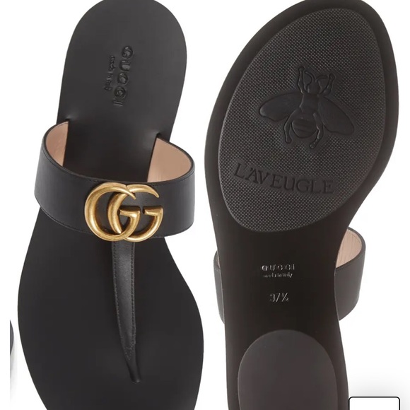 Gucci Shoes - GG T-Strap Sandal
GUCCI size 7